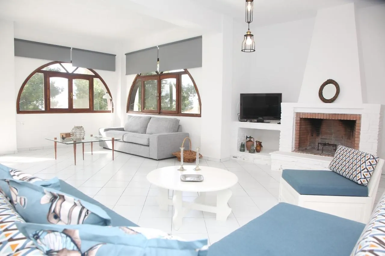 Siviri Villa Sea View By Luxlikehome
